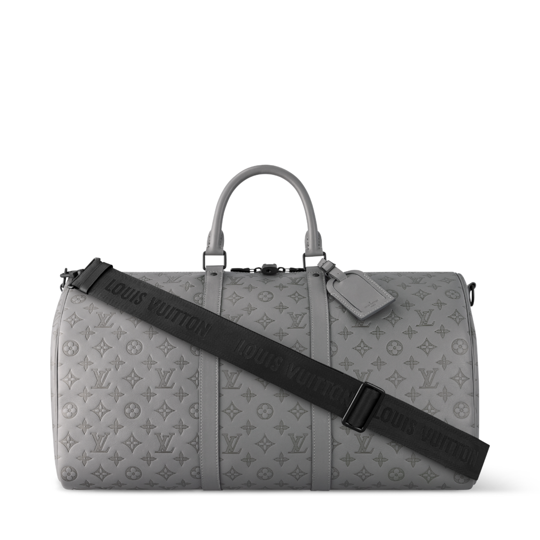 Keepall Bandoulière 50 Monogram Shadow - Men - Discontinued